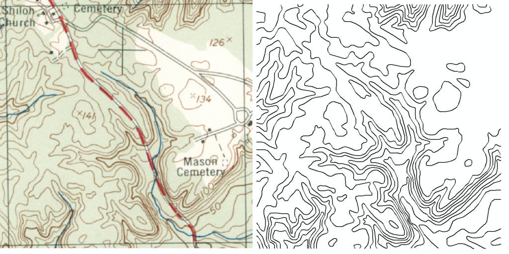 Gunston Vectorization Exercise, 2015. Coursework for GIS 5571. Made with ESRI’s ArcGIS ArcScan 