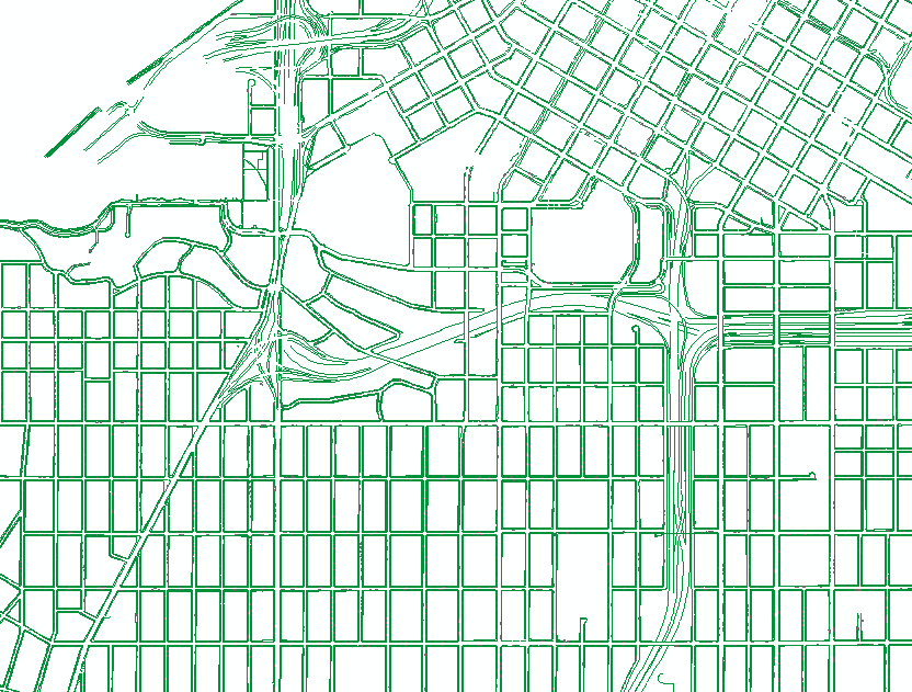 Pedestrian Infrastructure Database Clip, 2016. Project for PA 5232 and GIS 5577. Made with ESRI’s ArcGIS