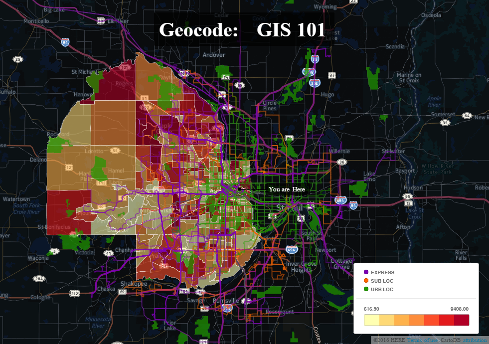 Geocode 2.0: GIS 101 Workshop Example Map, 2015. Made for Geocode 2.0: GIS 101. Created with CARTO   