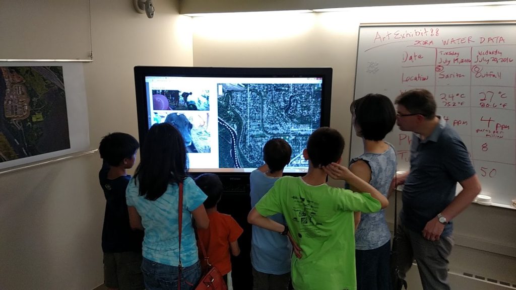 Water Journey Camps Map Art Curriculum Development, 2016. Helped develop curriculum for the U of M Summer Camps: Water Journeys. Used Storymaps to tell the tale of Storm water and Drinking Water. For more information follow the link to the blog documenting Water Journeys 